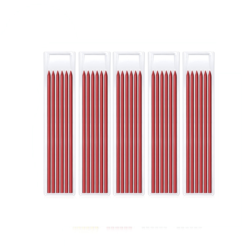 Deep Hole Mechanical Pencil Marker Marking Tool, for Carpenter: Red