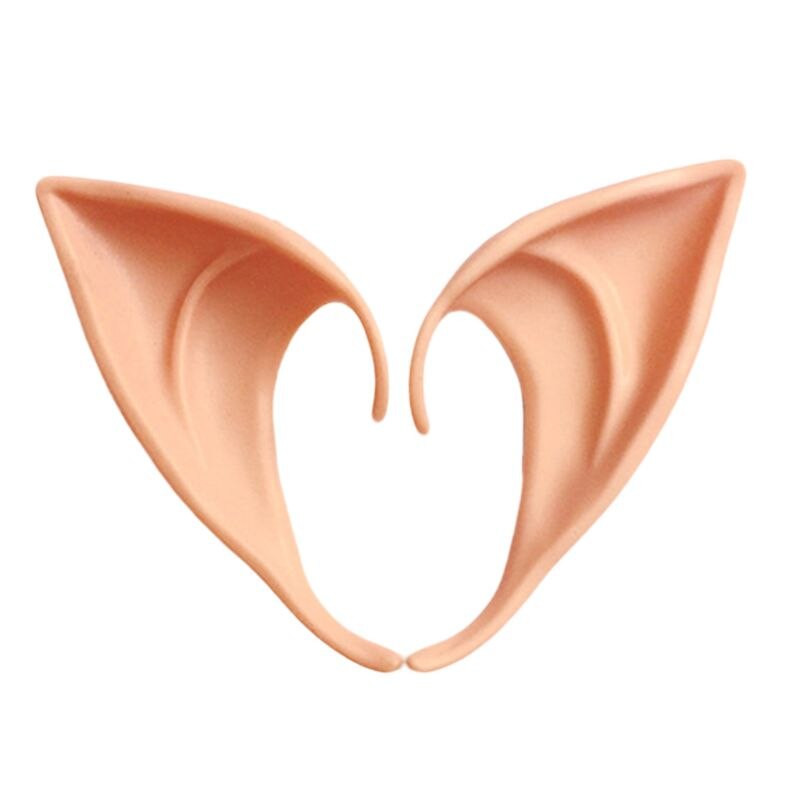 1 paar halloween-feest elfenoren anime fee cosplay kostuums vampier latex