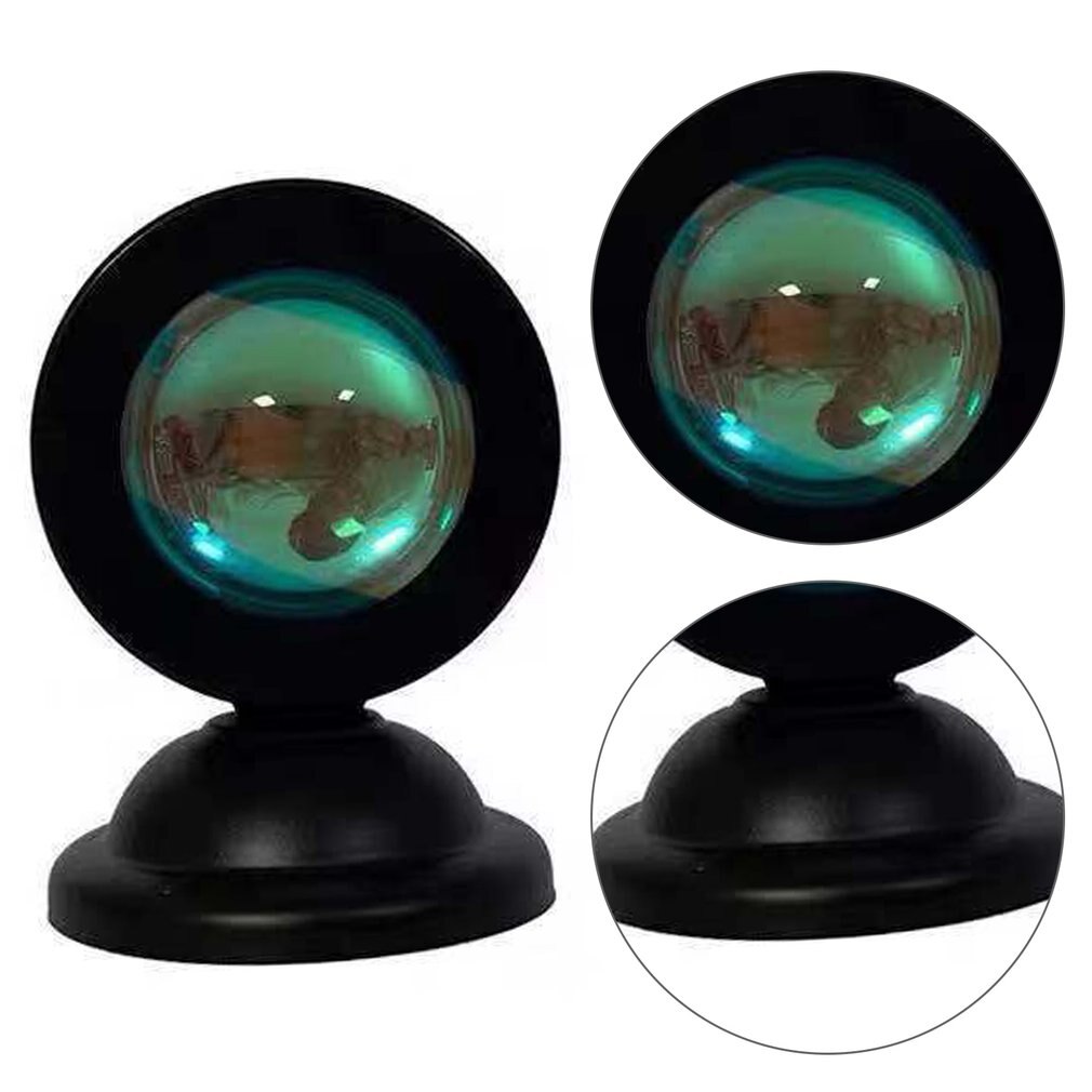 Sunset Lamp LED Net Red Rainbow Lamp Desk Lamp Floor Lamp For Living Room Lamp Atmosphere Photography