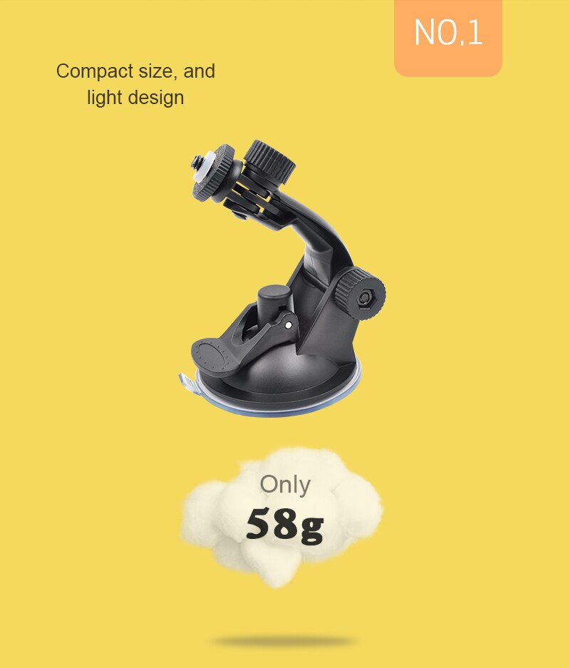 Insta360 ONE X/EVO Accessories Car Mount Suction Cup For Insta360 Spare Parts