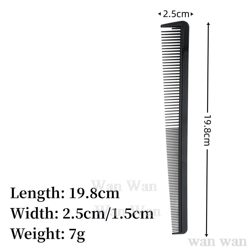 Grzebień robić strzyżenia włosów Fryzjer Profesjonalne wykończenie Grzebienie baki salon fryzjerski Szczotka robić włosów Fryzjer Narzędzia robić strzyżenia włosów