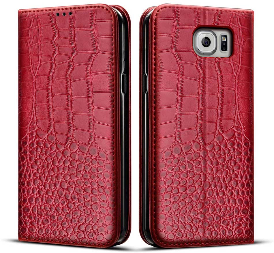 Voor Samsung Galaxy S7 Egde Case Cover Voor Samsung Galaxy S6 Edge Case Voor Samsung S7 S6 G920F I9600 Cover silicon Fundas: For Galaxy S7 / Style 1 Red