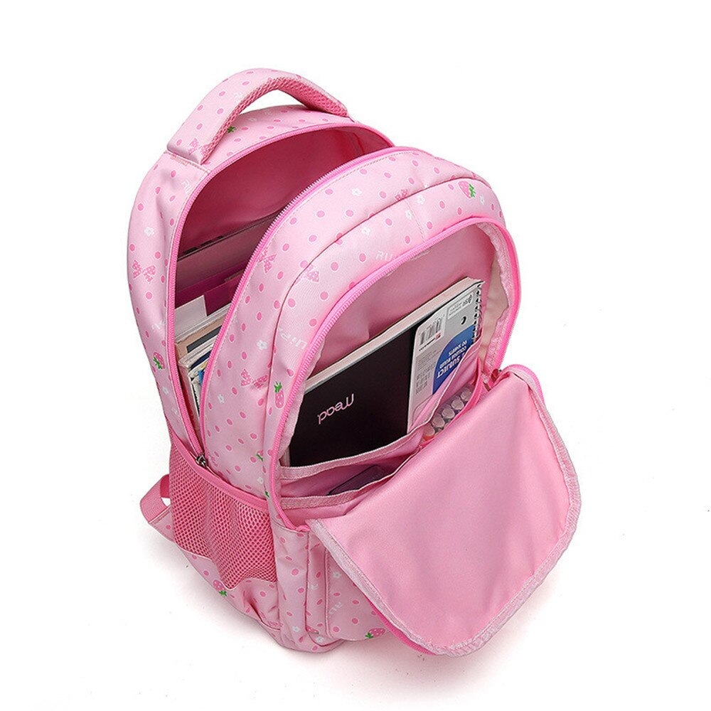 Junior High School Backpacks For Girls Primary Kids Bags two Size Large Capacity School Bags For Children Girls