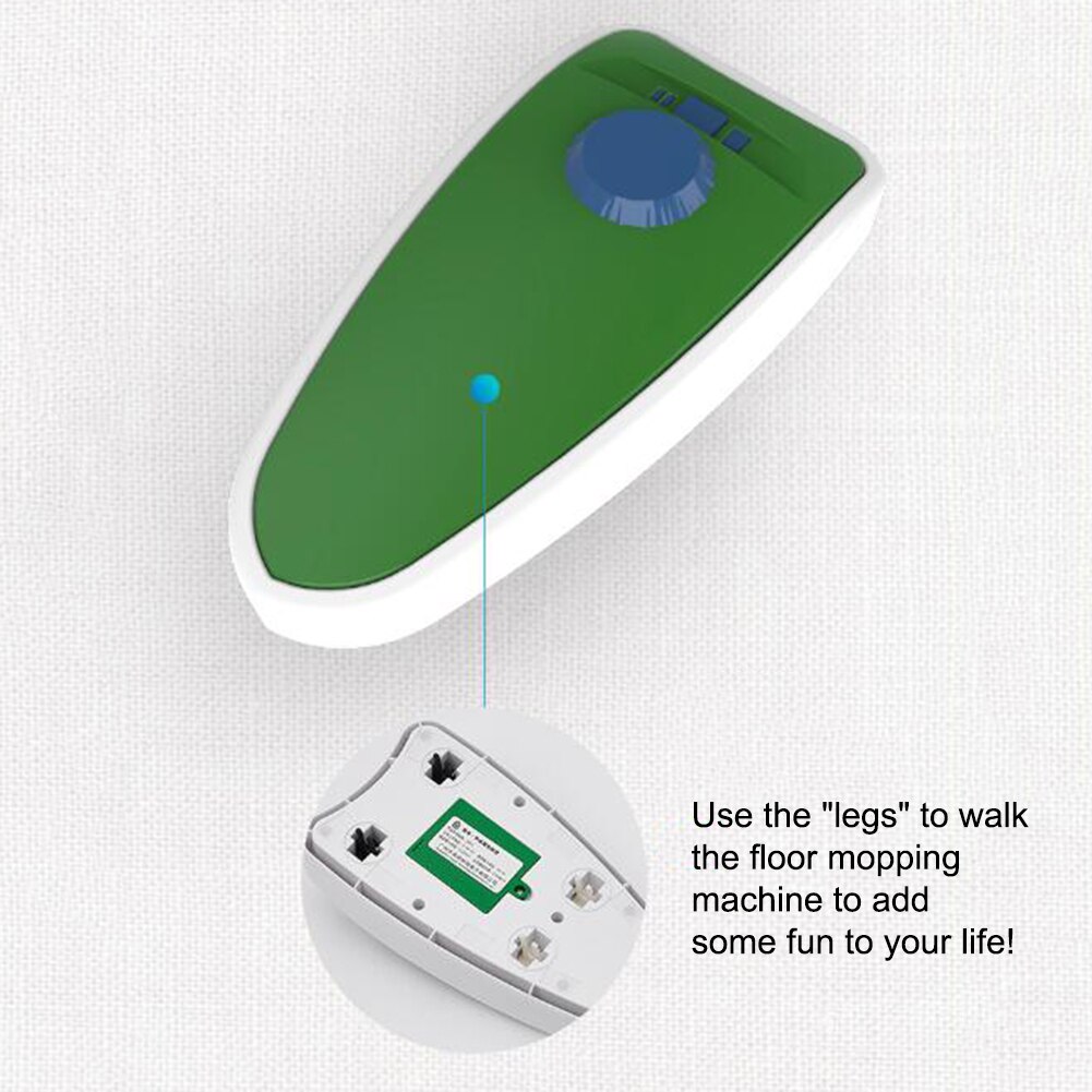 Sonic Vibration Floor Sweeping Machine Multifunctional Auto Rechargeable Sweeping Cleaner for Home Battery Included