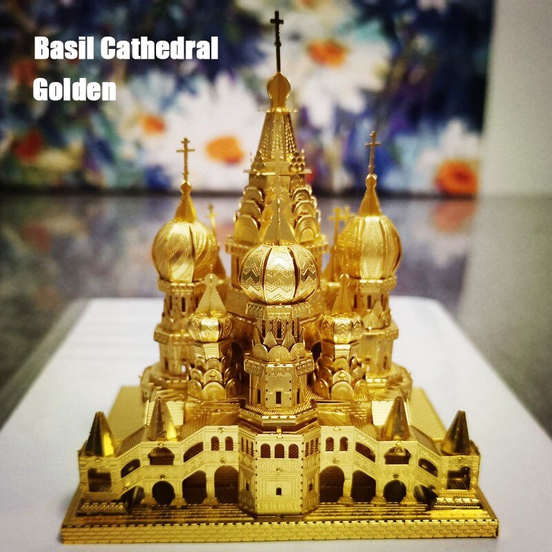 HK Nanyuan 3D Metal Puzzle World Famous Attractions Building DIY Model Kit Children's Educational Toys Games Adult Hobby: 13