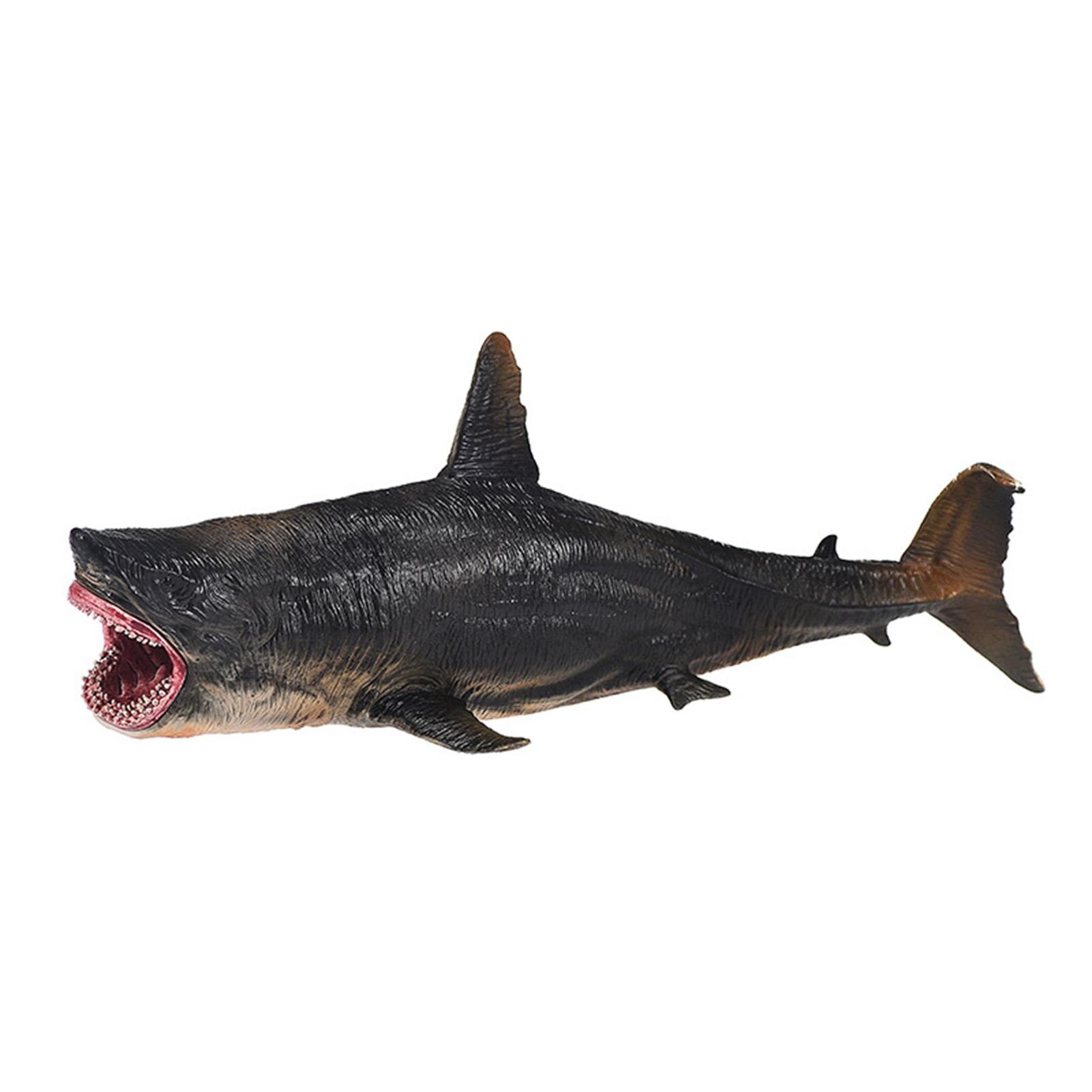 Simulatie Megalodon Shark Marine Diermodel Speelgoed Kids Doll Home Decor