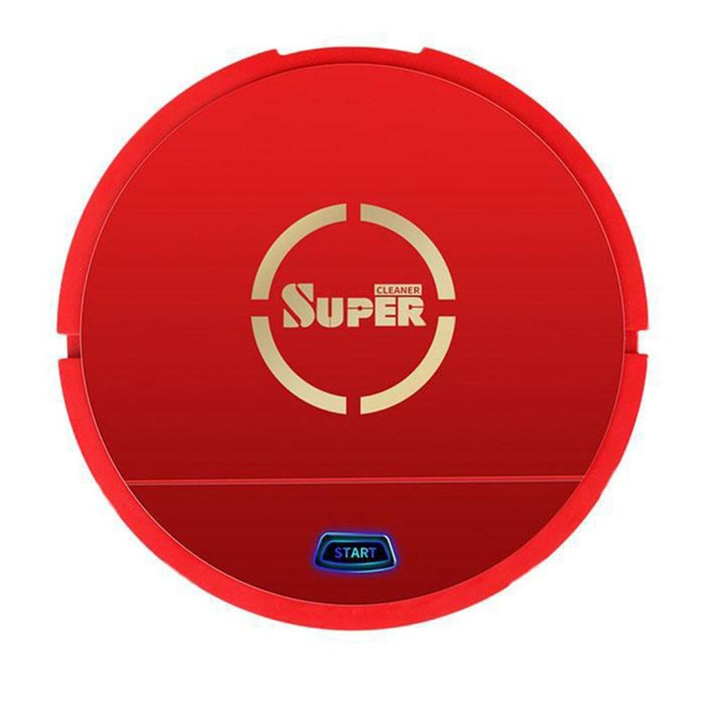 Home Automatic Sweeping Robot Multi-Function Home Charging Cleaner Lazy Smart Vacuum Cleaner Household Indoor: red