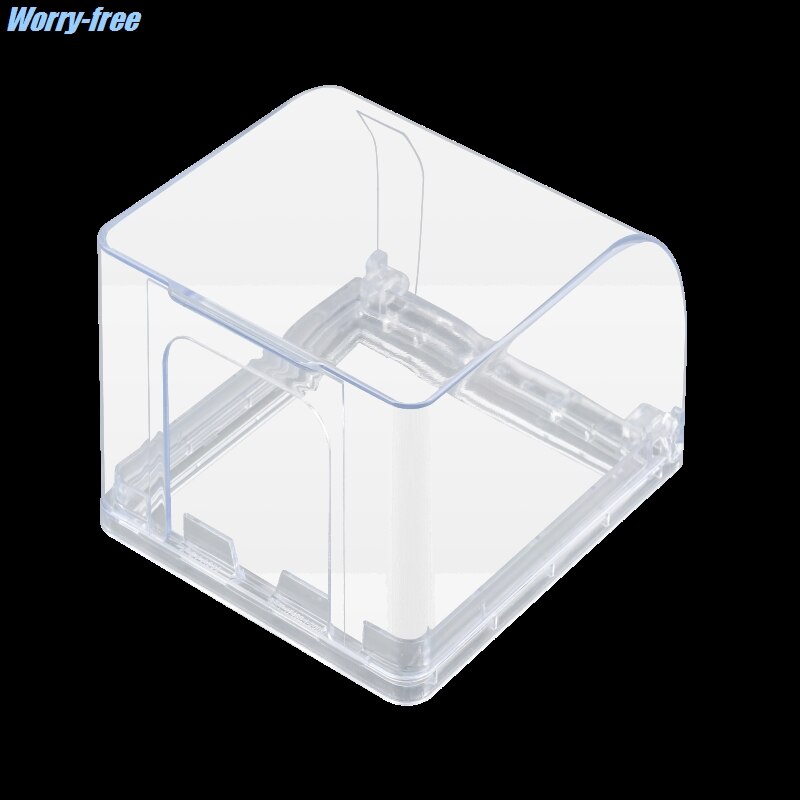 Wasserdichte Abdeckbox Mit Klappdeckel Für 86er Wandschalter & Lampensockel - Weiß