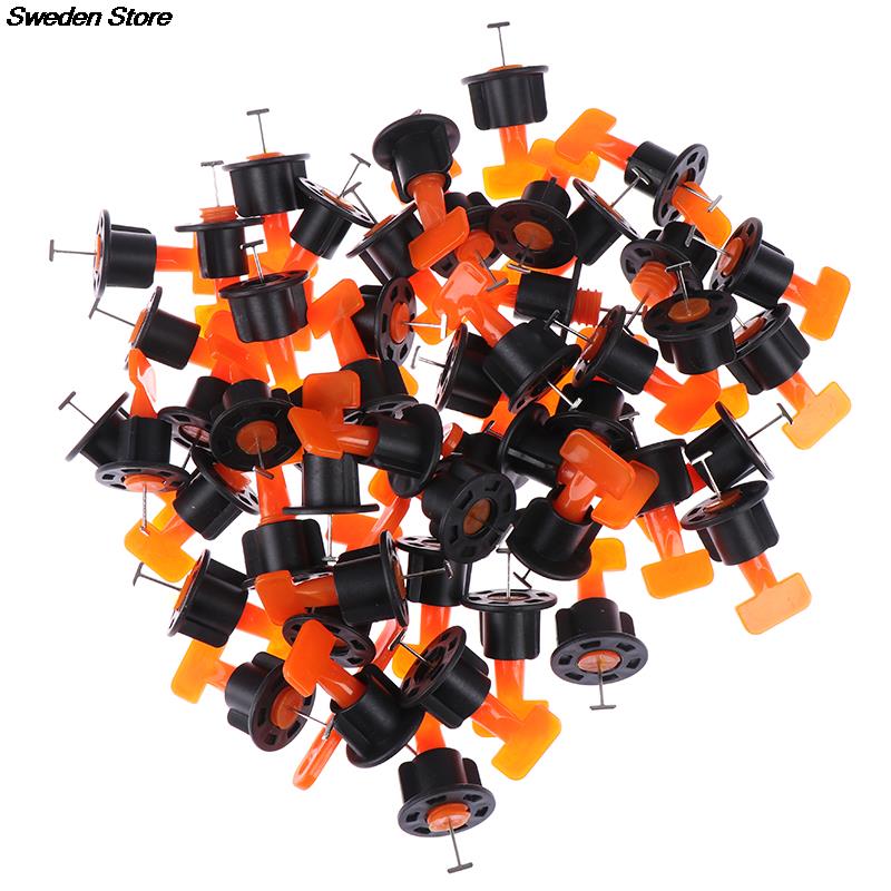 50 Pieces/package Reusable Horizontal Wedge Tile Spacer For Floor Tile Tile Leveling System Positioning Leveler Bracket