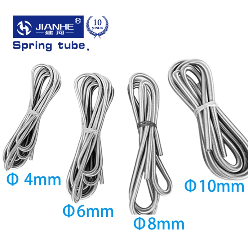 Mantelveer 4mm/6mm/8mm/10mm hoge dichtheid nylon buisveer slang beschermingsveer plek