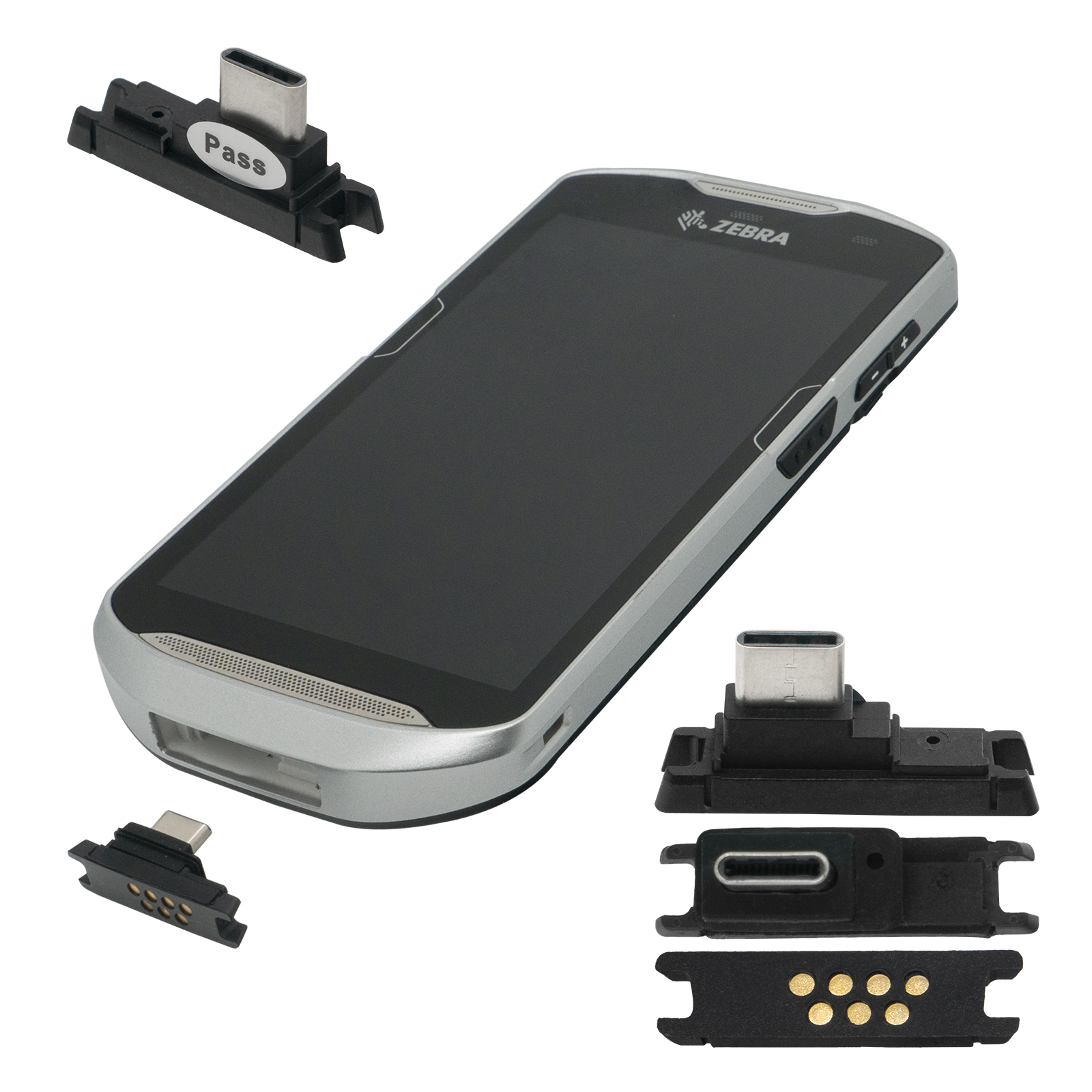 Scanner oplaadinterface basisconnector voor Zebra Symbol TC51 TC52 TC56 TC57 TC510K