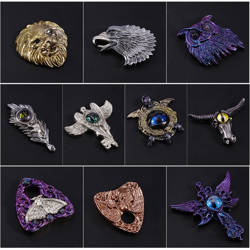 Halloween enge demon uil oog siliconen mal voor kawaii hars kunstbenodigdheden siliconen mal voor het maken van hars