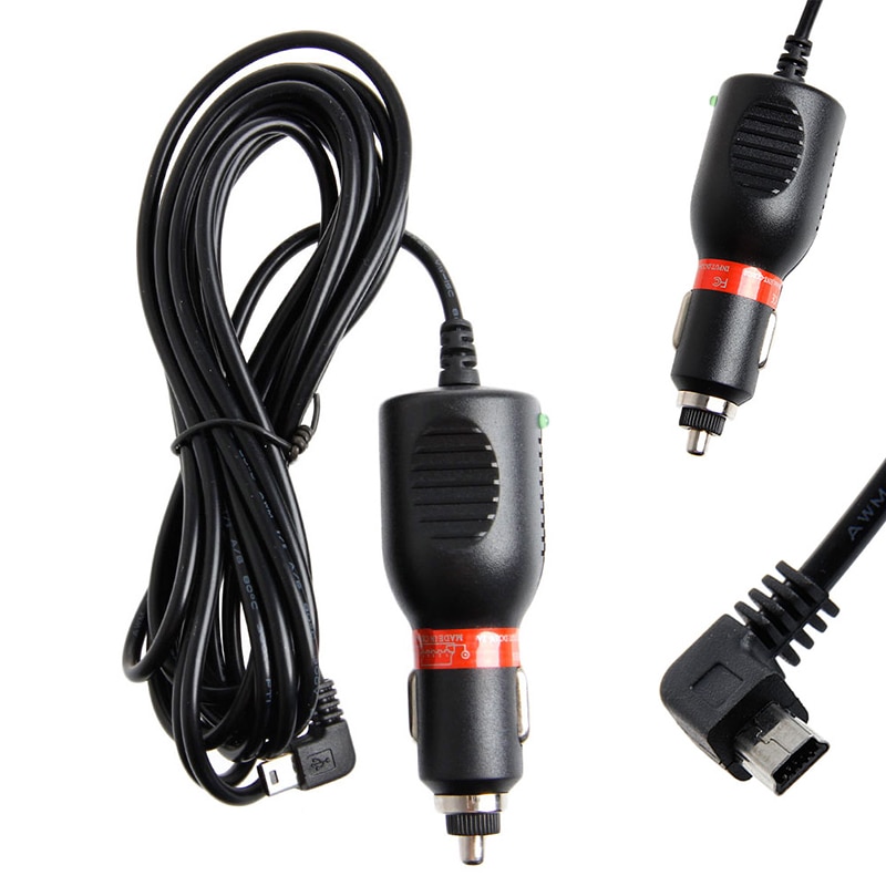 Auto Voertuig DC Power Charger Adapter Cord Mini USB Kabel Voor GARMIN GPS Nuvi 2A