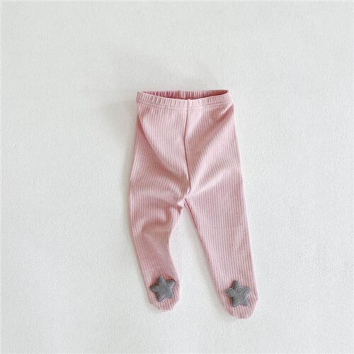 6-18 Maanden Baby Kleding Baby Panty Cartoon Ster Stijl Legging Voor Meisjes Mode Baby Jongens Leggings Baby Jongens meisjes Broek: Roze / 6m