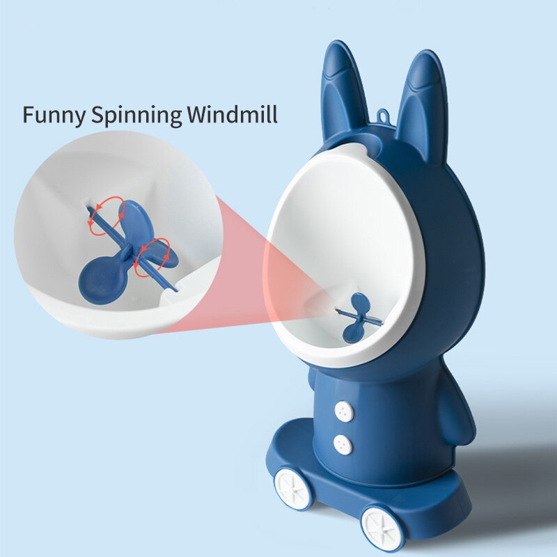 Kids Potty Toilet Stand Vertical Wall-Mounted Bathroom Urinal toilet Training Boy Pee Cute Shape for Toddler peeing artifact