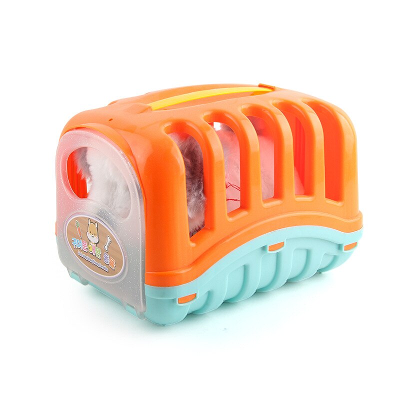Bonito simulação elétrica cão coelho brinquedos de pelúcia sons andando robô inteligente filhote de cachorro brinquedo elétrico