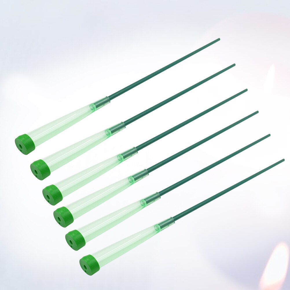 20PCS Floral Water Tubes Flowers Fresh Nutrition Culture Water Storage Small Tubes Flower Shop Supplies Flower Holder Green