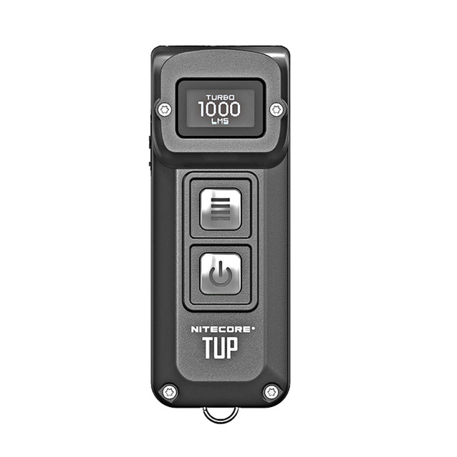 NITECORE TUP USB recargable MINI linterna CREE XP-L HD V6 max 1000 LM distancia de haz 180M revolucionaria inteligente ED