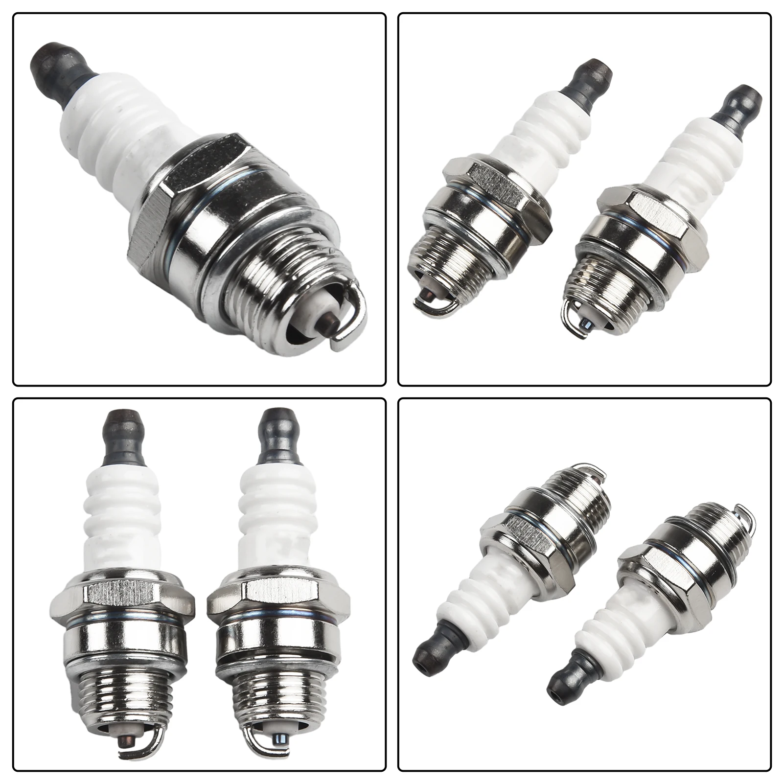 2Pcs For Champion RCJ7Y Spark Plug MULTIPACKS Lawn Mower Trimmer Tool Parts Replacement Spark Plugs	Chainsaw Accessories