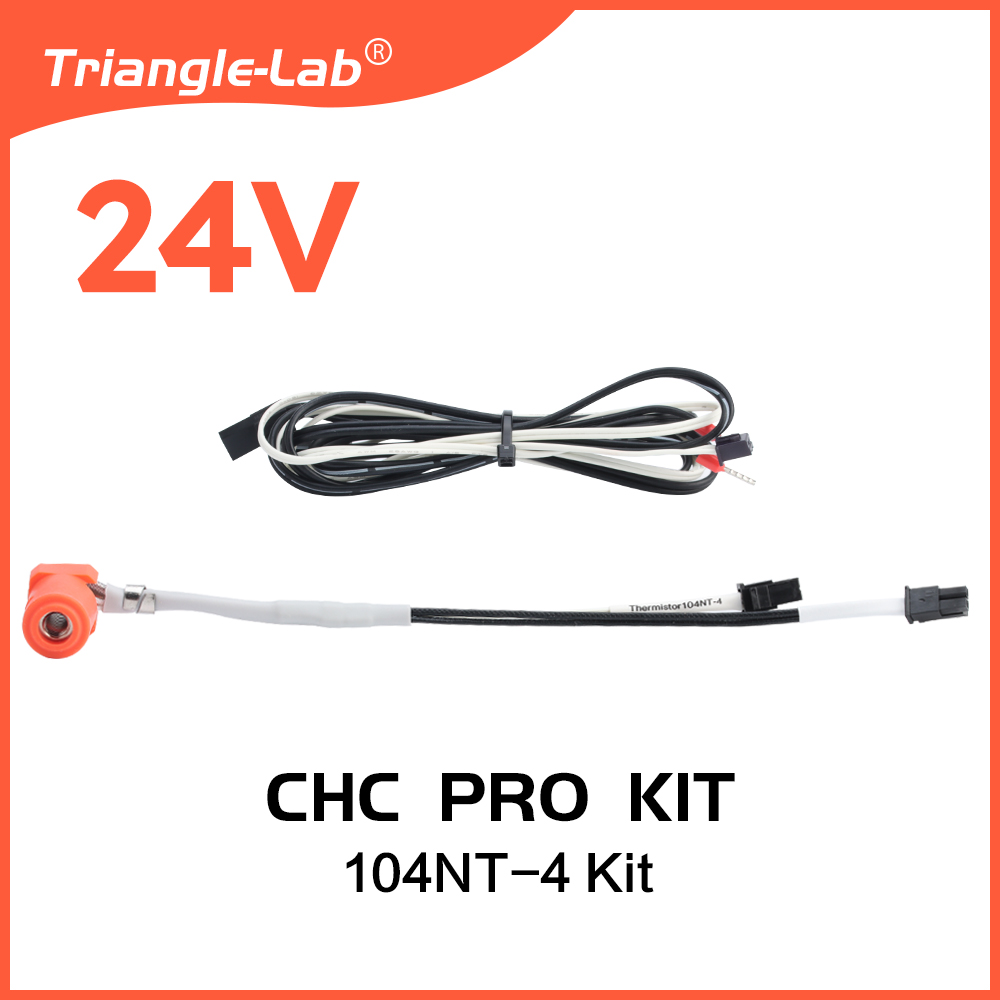 RS Trianglelab 115W High Power CHC Pro Kit Ceramic Heating Core Quick Heating For Ender 3 Volcano Hotend CR10 mk3s blv: Red