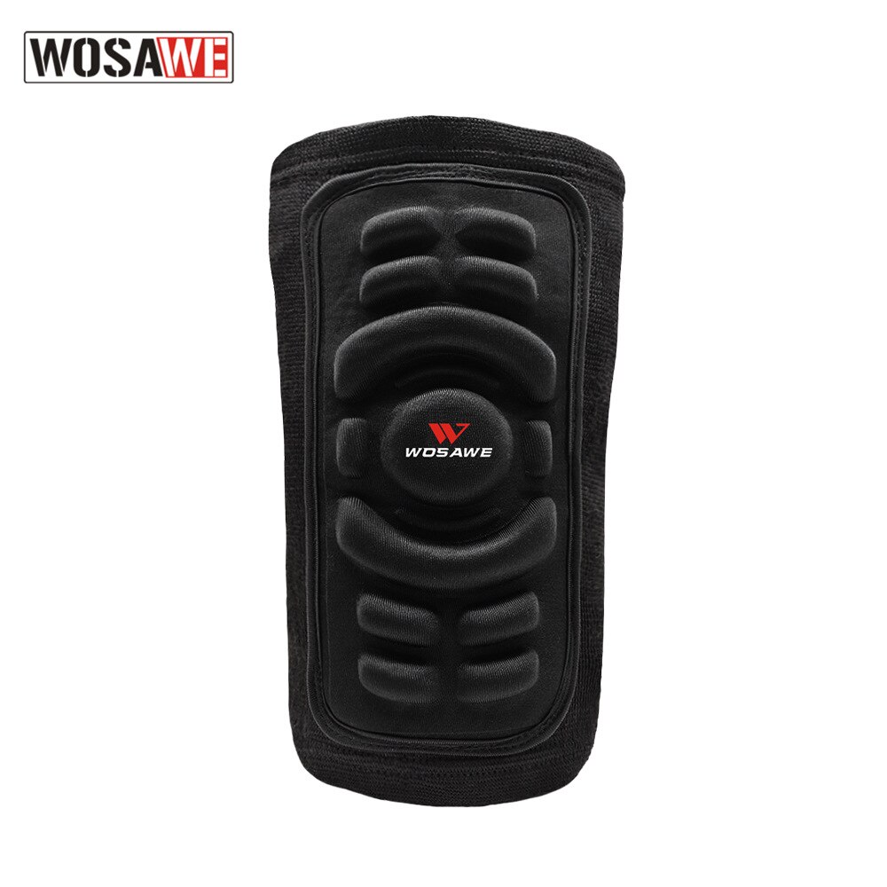 Genouillères Moto WOSAWE - Protection Motocross/enduro - Taille Unique Noire - Neuf