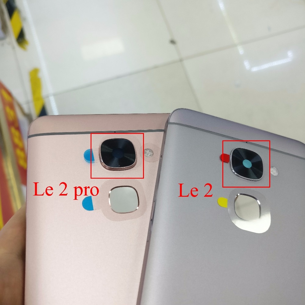 Zilver/Goud/Roze Voor Letv Leeco Le 2 Le2 Pro Le S3 X520 X620 X527 X626 Terug Batterij cover Deur Behuizing Case Achter Glas Onderdelen
