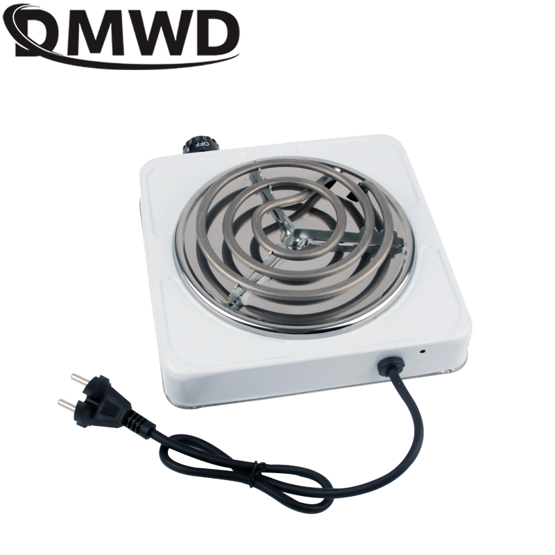 Dmwd 1000w elektrisk komfyr enkeltplate jernbrenner kjøkkenkomfyr kaffevarmer husholdning utendørs kokeapparater 220v