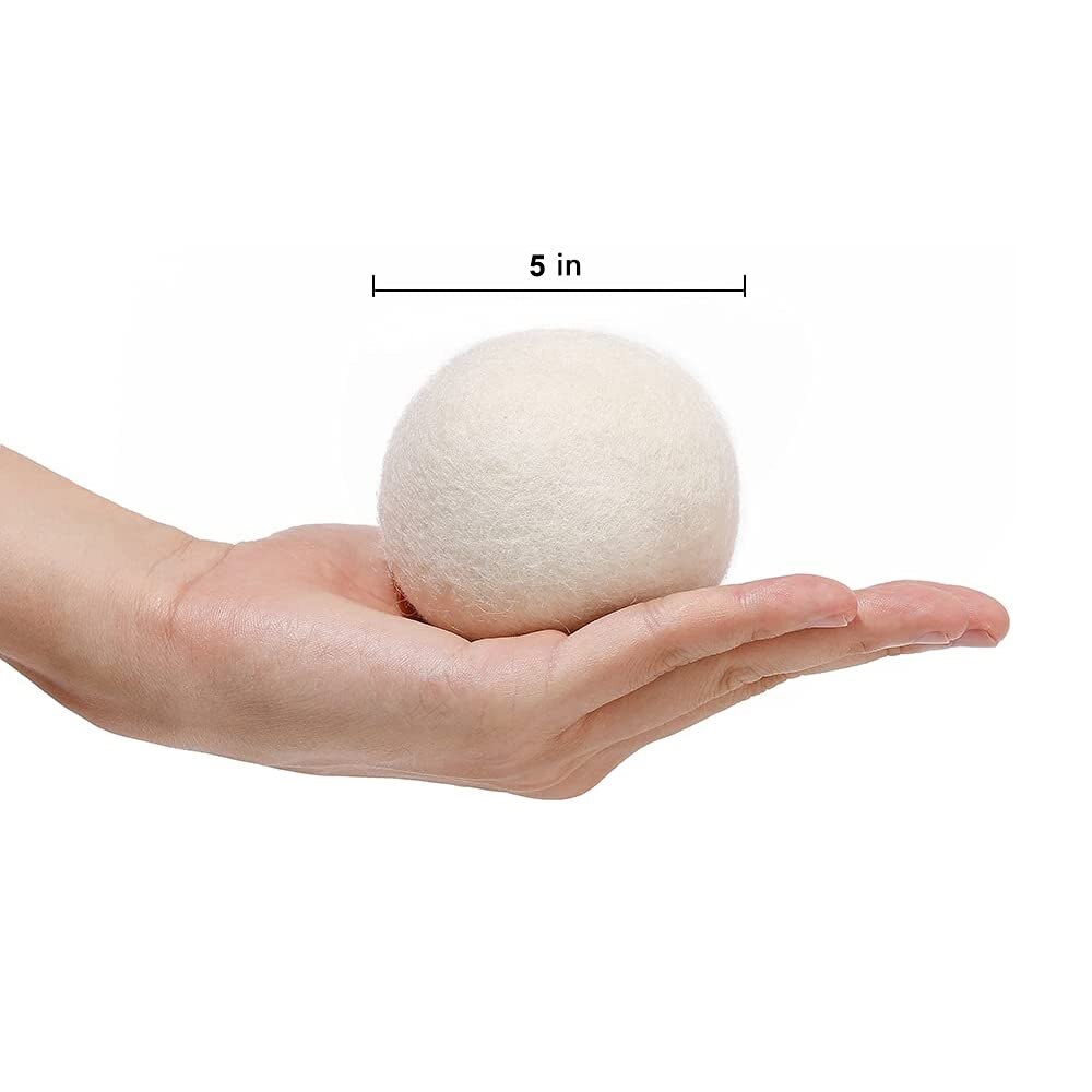 Bolas de secador de lana reutilizables, suavizador de ropa, Bola Especial para el hogar, antienredos, para secar la ropa, 5CM