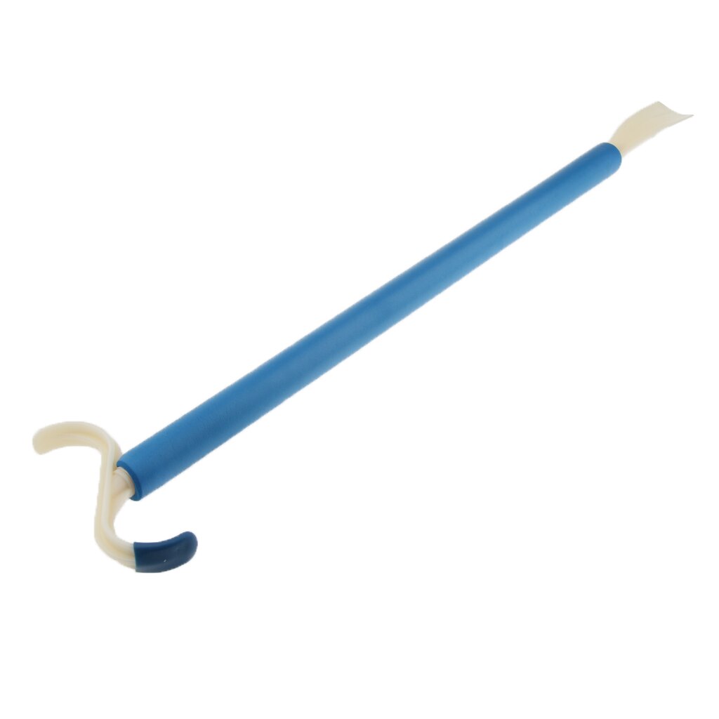 Two in One Tool - Shoe Lifter Shoehorn with Long Handle - Dressing Aid Stick