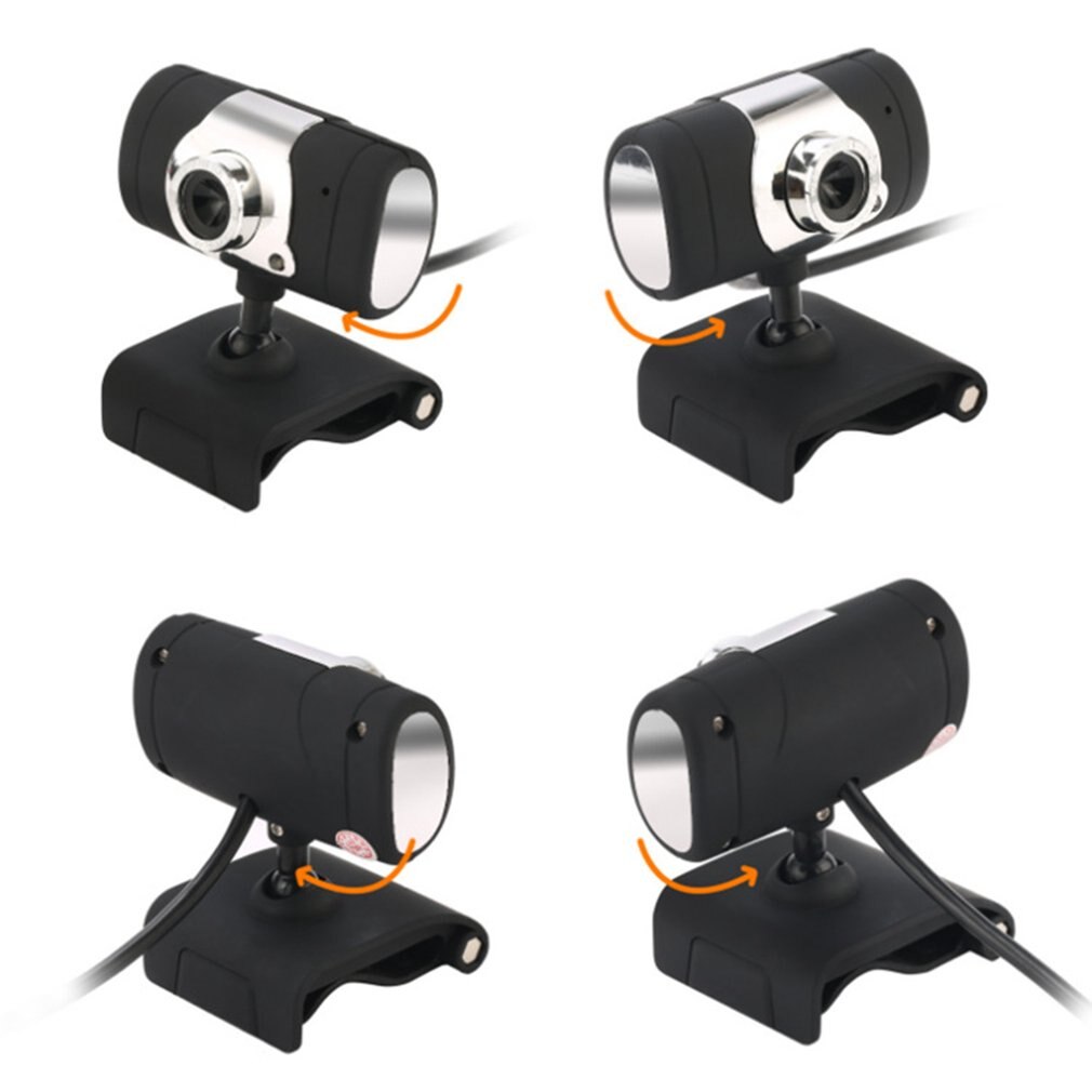 HD cámara Web con micrófono PC Mini USB 2,0 cámara Web cámara de grabación de vídeo de alta definición con 480P para ordenadores PC portátil de escritorio