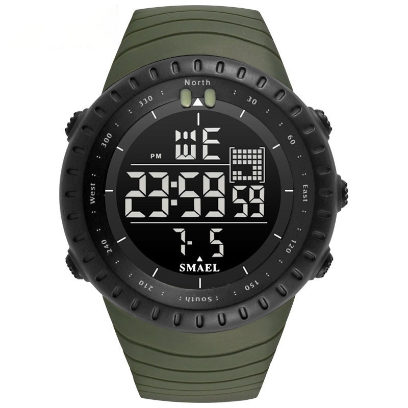 Multifunctionele Digitale Horloge Waterdicht Heren Horloges Casual Outdoor Sport Horloge Relogio Digitale