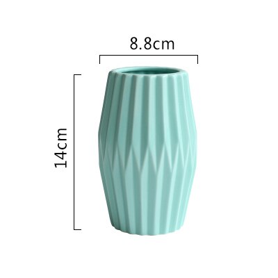 1pc vases origami en céramique pour fleurs, décoration d'intérieur, vase de table, pièce maîtresse en porcelaine, récipient pour plantation d'eau: L