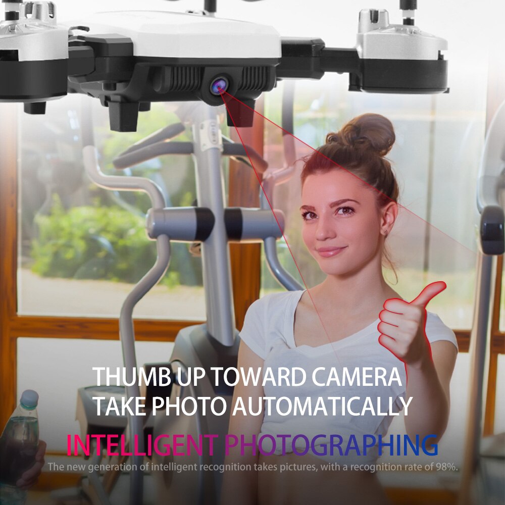 Hjhrc HJ28 Mini Rc Drone Met Camera 720P/1080P Wif... Grandado