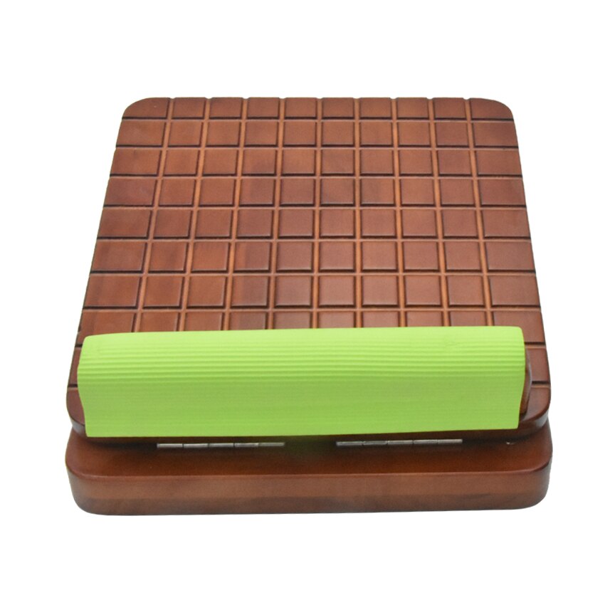 Solid Wood Stretch Board 10 Gear Adjustment Foot Massage Pedal Rocker Yoga Stretching Plate Device Bar Stool Tendon Stretcher