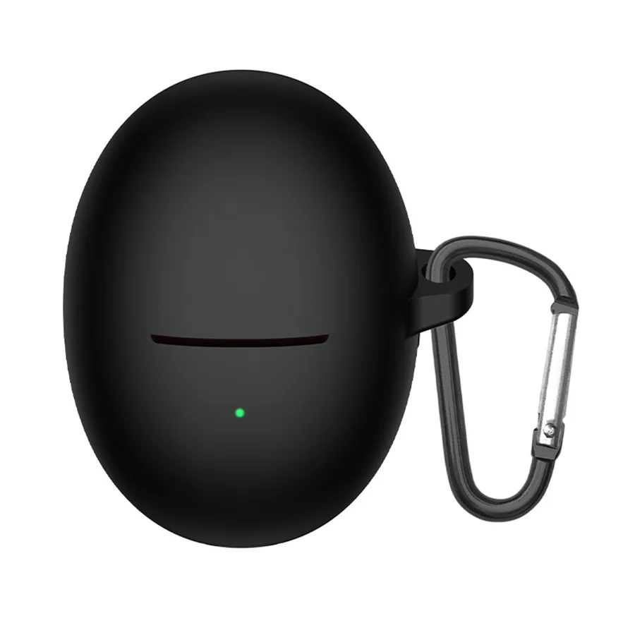 Silikonowe etui ochronne robić Huawei Freebuds 6 Bezprzewodowe etui na słuchawki Bluetooth robić Huawei Freebuds 5 6 Pokrowiec z haczykiem: 2xs / W kolorze khaki