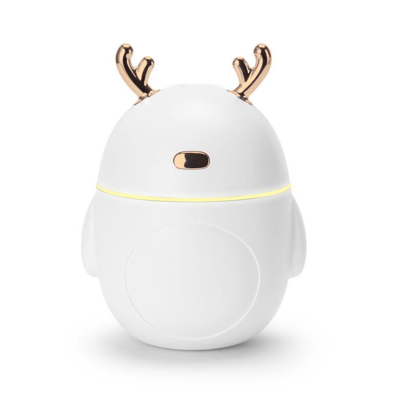 Car Air Purifier Eliminate Static Electricity Clean Air Care for Skin Nano Spray Technology Mute Aroma Diffuser: white