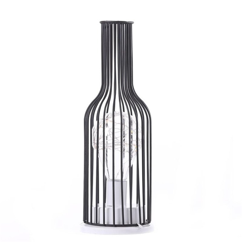 Art led bordlampe læselampe natlys soveværelse sengelampe skrivebordsbelysning stue retro klassisk jern boligindretning: 1