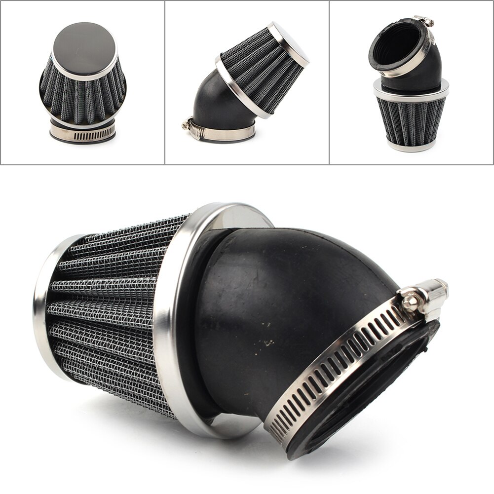 Filtre à Air Conique 50 Mm – Compatible Moto, ATV, Pit Bike, Dirt Bike, Go Kart 50cc à 110cc – Plus De Puissance & Meilleur Flux D'Air