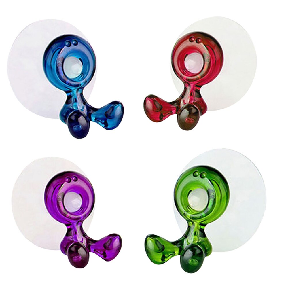 Home Bathroom Toothbrush Suction Holder Rack Wall Mount Hang Stand Suction Bathroom Sets cup tooth brush container