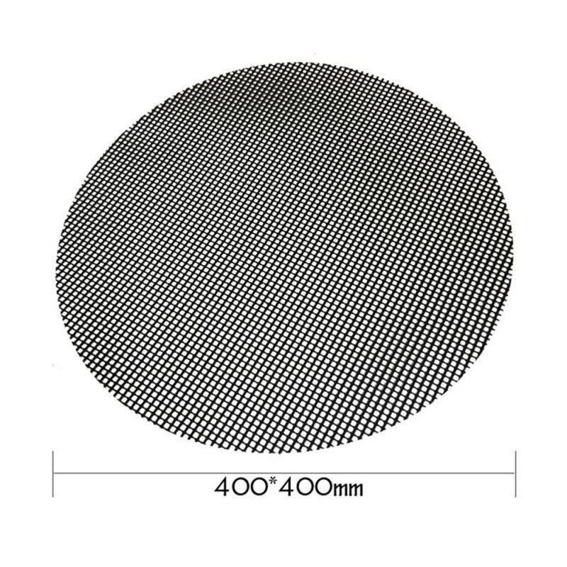 Metalowe kwadraty otwory grill grill siatka BBQ grill narzędzie Nonstick ze stali nierdzewnej grillowanie siatka piekarnik: S