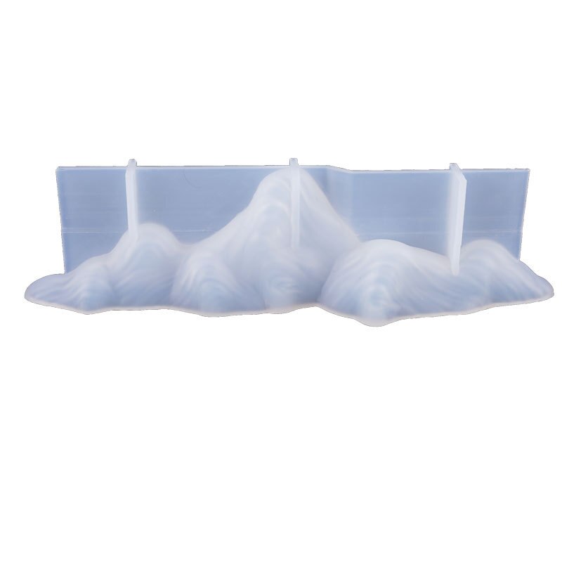 3D montagne Silicone moule Nature vallée moule mythique forêt époxy résine artisanat fournitures résine presse-papiers moule