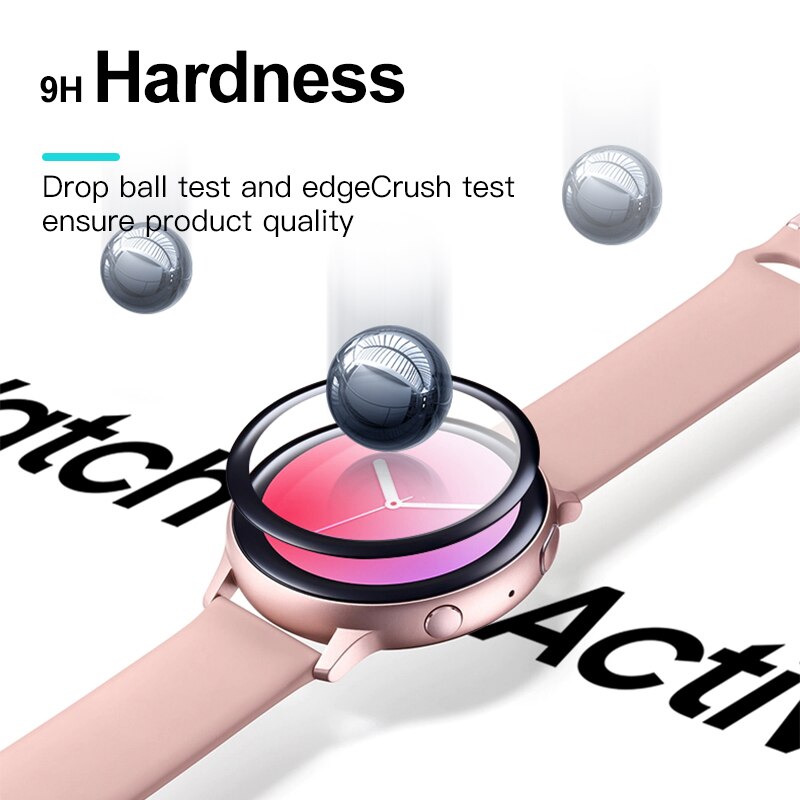 Protective Film 20D Tempered Softs Screen Protector For Samsung Galaxy Watch Active 2 44mm 40mm Protection Screen protector Film