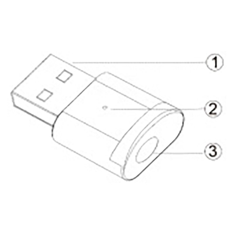 Bluetooth Adapter 5.0 Wireless Bluetooth Transmitter is for PC Notebook Desktop Computer USB Interface Plug and Play