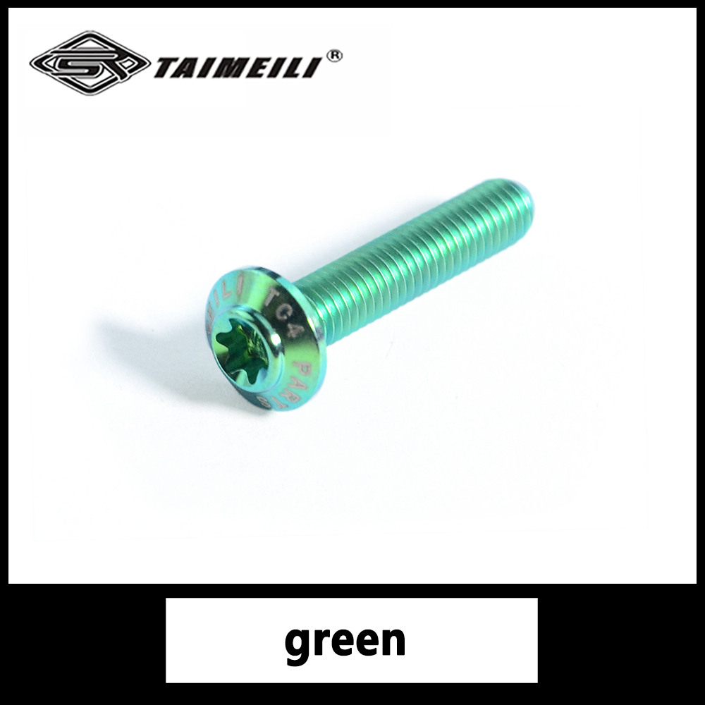 TAIMEILI titanium legering paraplu hoofd schroef T1 serie standaard paraplu hoofd M5x10-30mm motorfiets modificatie 1pcs