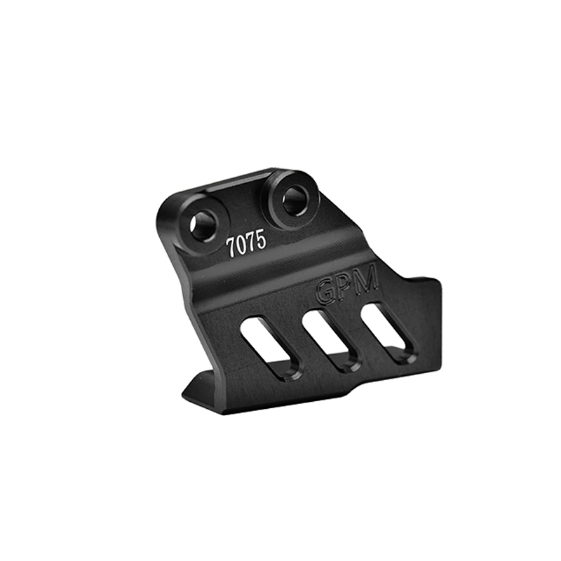 GPM for LOSI 1/4 PROMOTO-MX MOTORCYCLE LOS06000 LOS06002 Upgrade Accessories Metal Alloy 7075 Chain Guards Protector LOS264000: black
