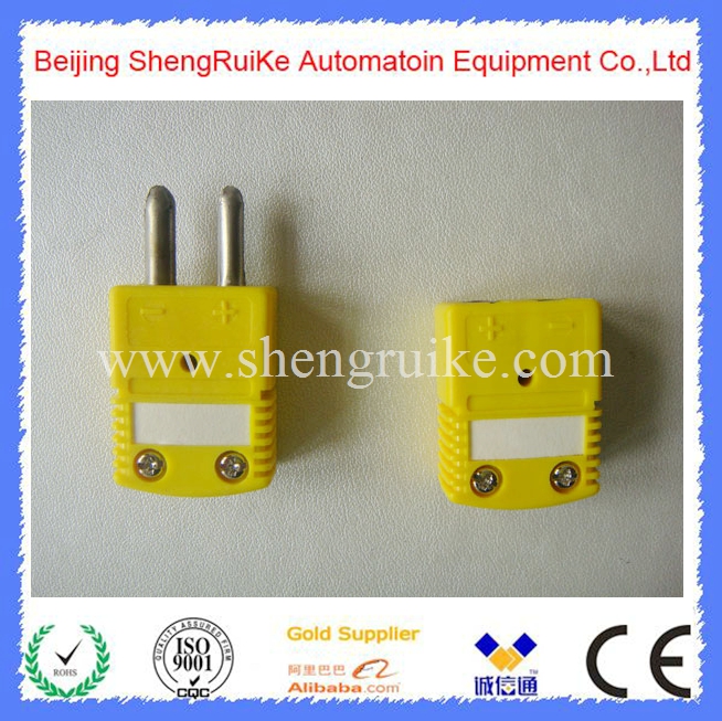 Standard Thermocouple plug color yellow