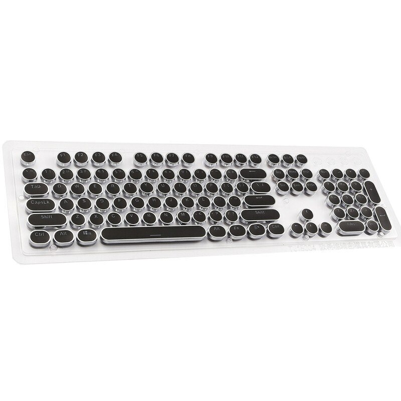 104 - KEY Retro steampunk typewriter machinery keyboard keys is suitable for mechanical switch keyboards with KEY puller