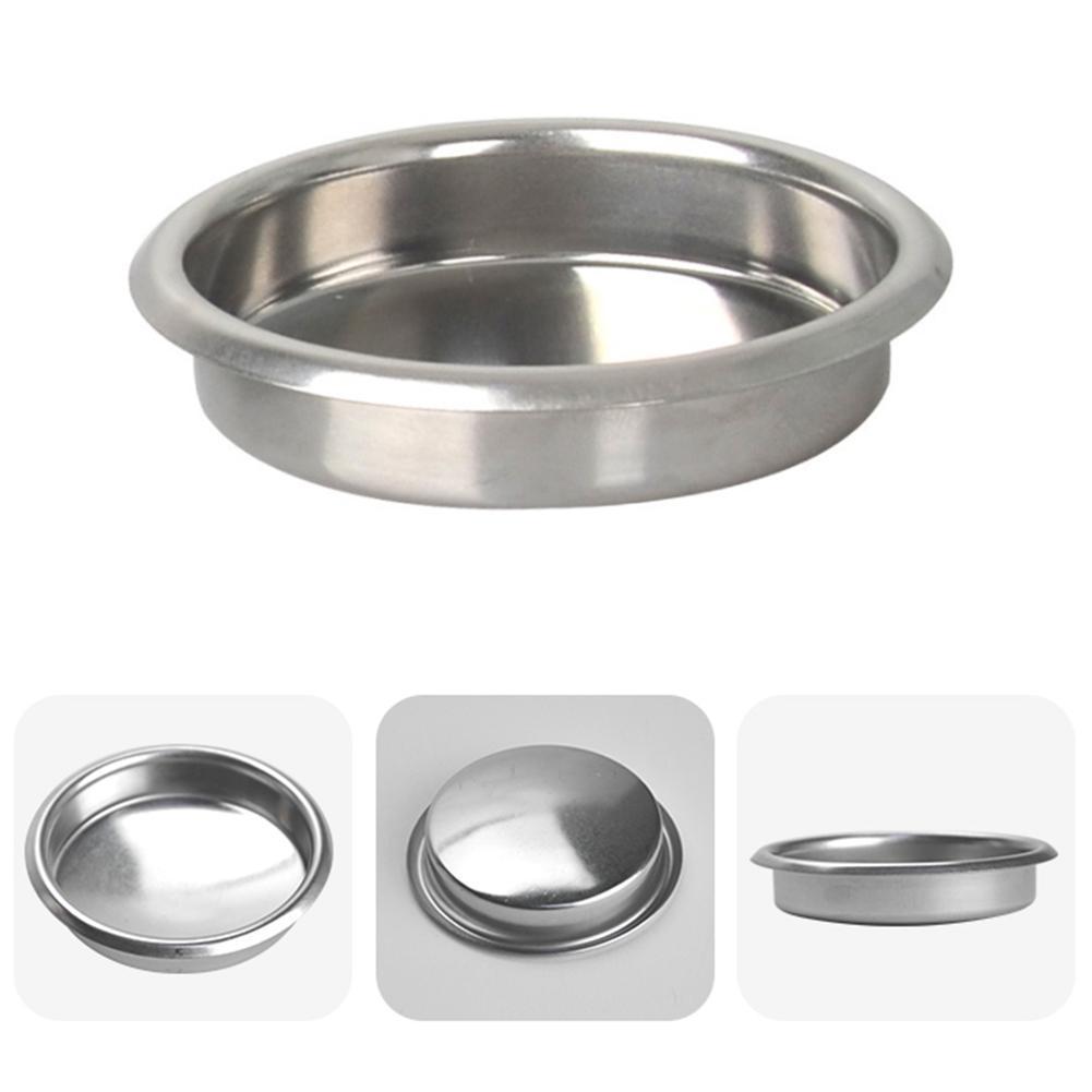 58mm mini metall persienner filter backspolning insats korg rengöring kaffe backwash skål tillbehör för espressomaskin persienn c  y9 h 9