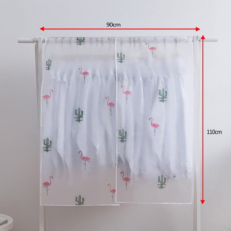 Kleidung Kleidungsstück Abdeckung Taschen Kleidung Abdeckung Staubdicht Klett Outfit Gestell Abdeckung Kleiderschrank Hängen Anzug Mantel Jacken Kleid Lagerung Tasche: A