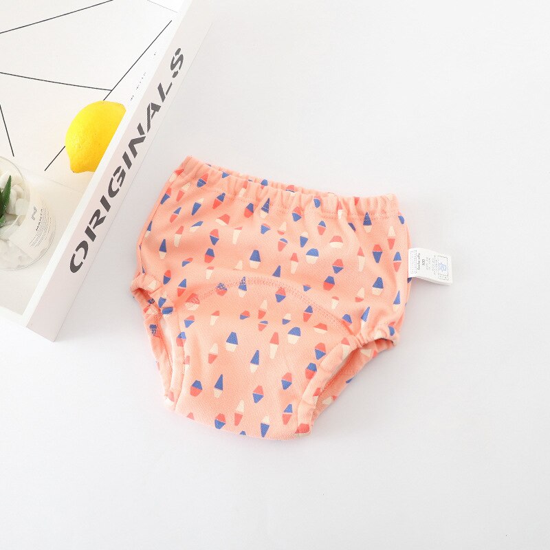 Cute Babys Training Pants Baby Diapers Reusable Cloth Diaper Kids Washable Diapers Kids Underwear Diaper Change